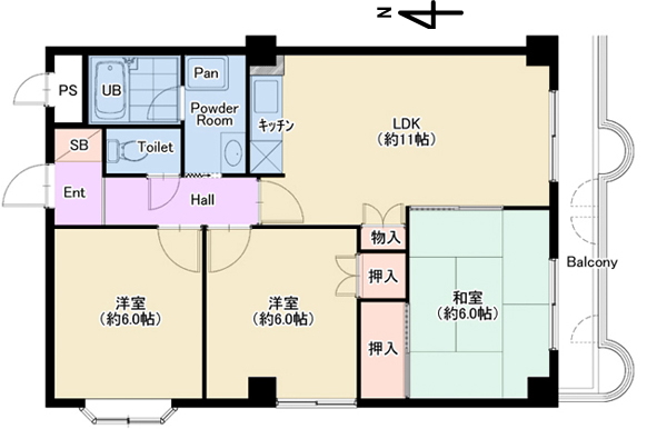 平面図(パース)