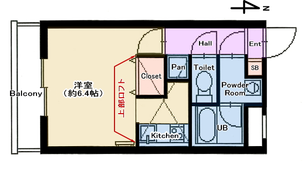 平面図(パース)