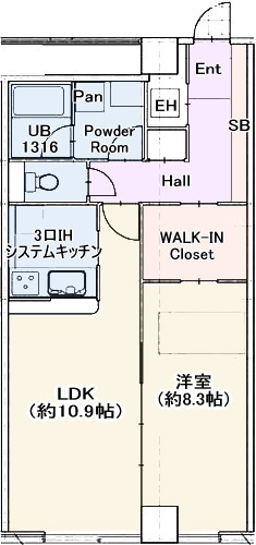 平面図(パース)