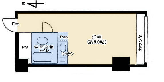 平面図(パース)