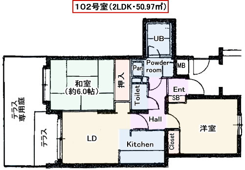 平面図(パース)
