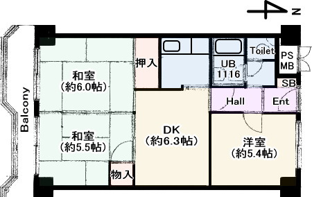 平面図(パース)