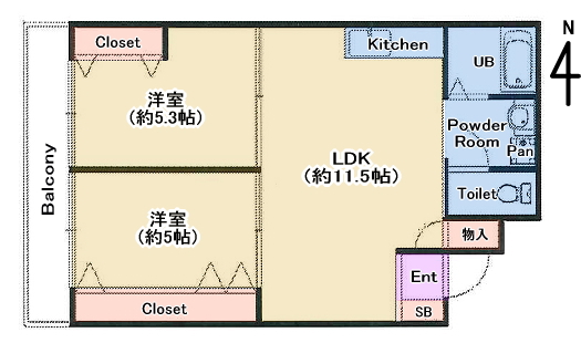 平面図(パース)