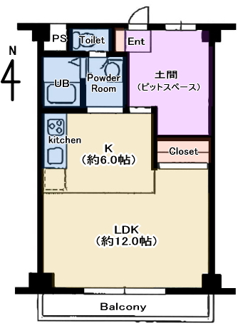 平面図(パース)