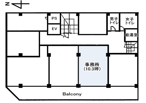 平面図(パース)