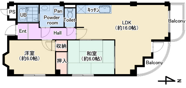 平面図(パース)