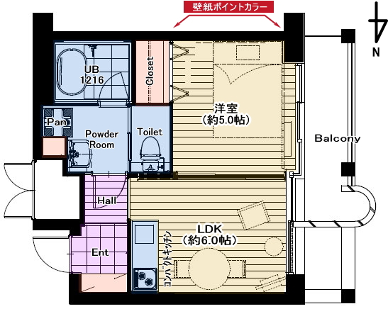 平面図(パース)