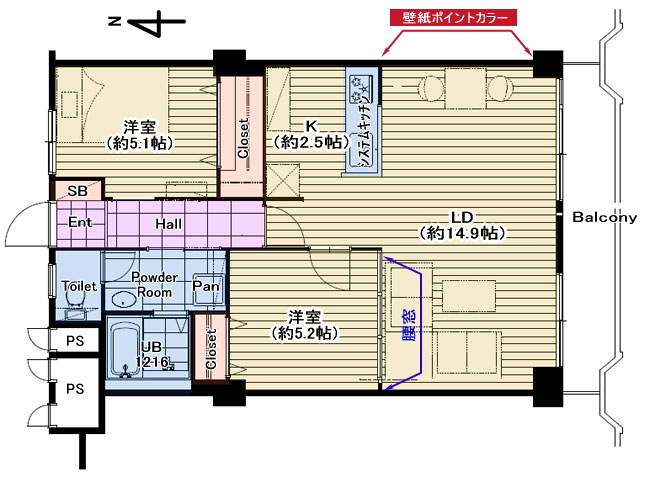 平面図(パース)