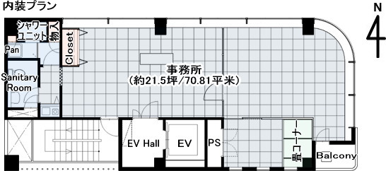 平面図(パース)