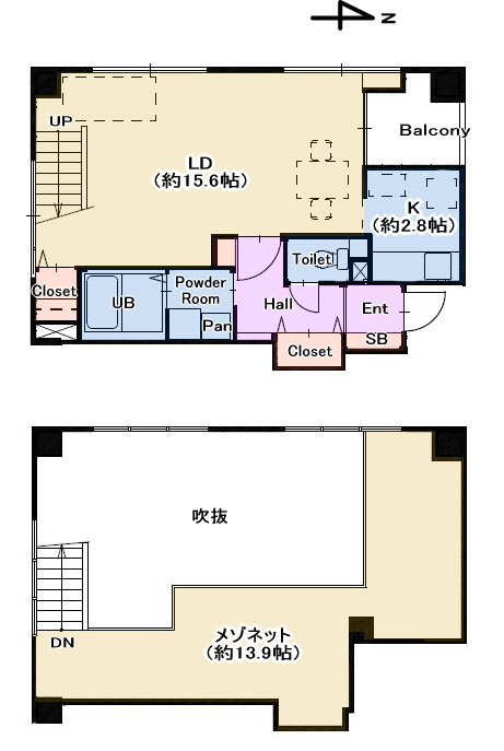 平面図(パース)