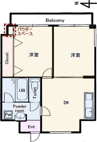 平面図(パース)