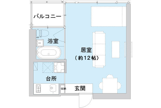 平面図(パース)