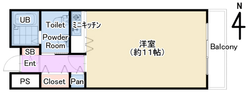 平面図(パース)