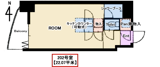 平面図(パース)