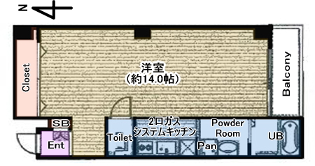 平面図(パース)